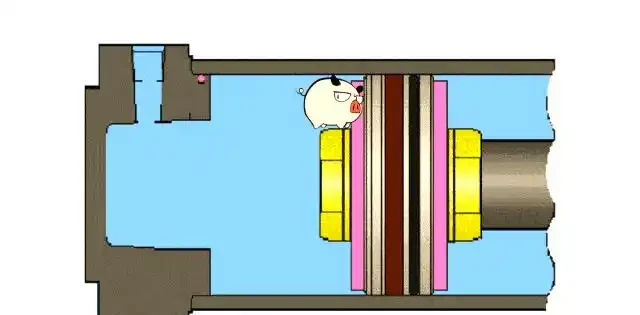 Double acting pneumatic cylinder Double acting pneumatic cylinder